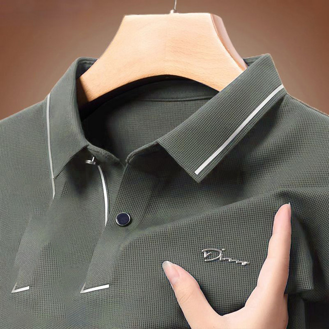 메인워크 남성 폴로넥 티셔츠 긴팔 봄가을 비즈니스 카라 긴팔 티셔츠 간절기 골프 이너 빅사이즈 상의