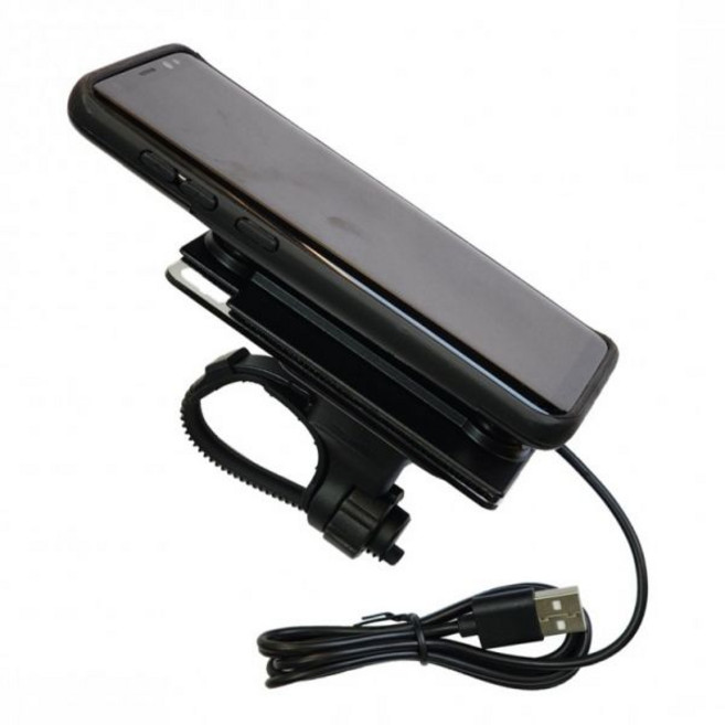 하이셀 자전거 USB 자석 충전거치대 휴대폰케이스 미포함 전기 전동 킥보드 오토바이 가민 클립 마운트, 백미러형 키트, 백미러형 키트