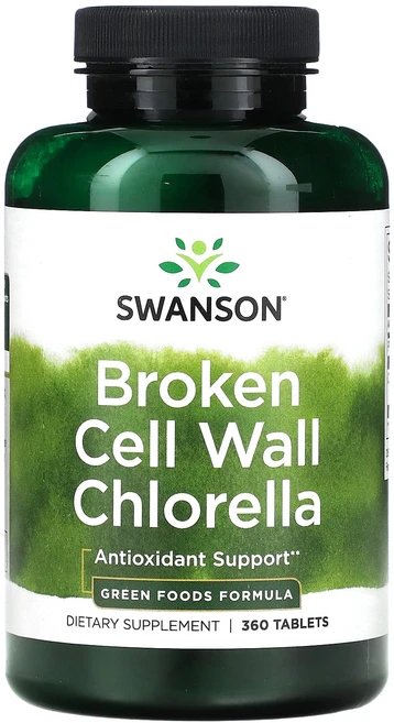 스완슨 브로큰 셀 월 클로렐라 타블렛, 1개, 360정 - 쿠팡