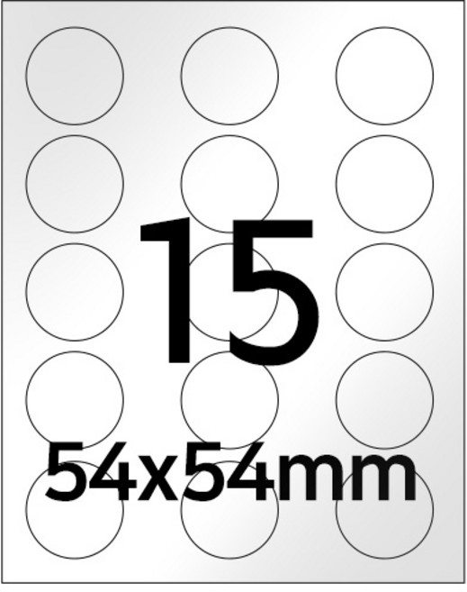 아이라벨 고광택 잉크젯 라벨지 25매