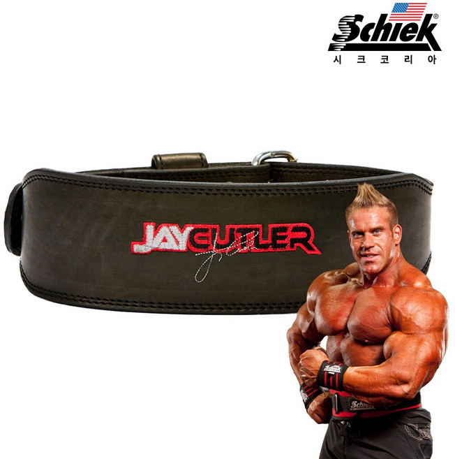 시크코리아 정품 SCHIEK J2014 제이커틀러 시그니쳐 리프팅 가죽 벨트, L