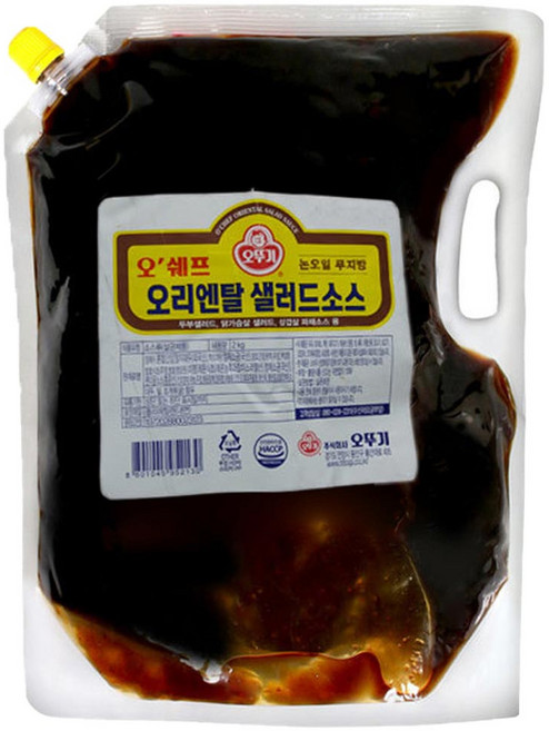 오뚜기 오쉐프 오리엔탈셀러드소스 2kg, 2개