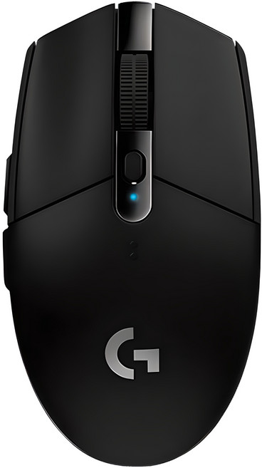 로지텍 LIGHTSPEED 무선 게이밍 마우스, G304, 블랙