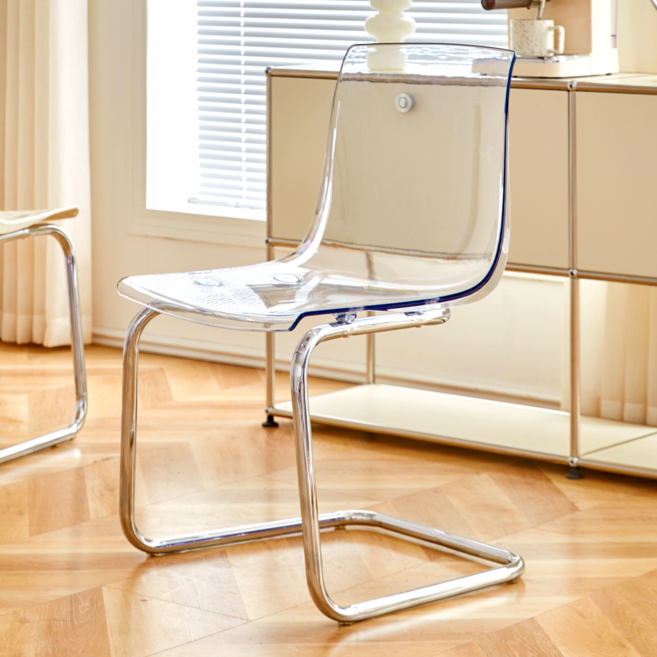 피피포피 로레토 투명의자 세스카 고스트 체어, 1개, 클리어