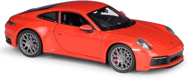 Welly 1:24 포르쉐 911 카레라 4S 합금 스포츠카 모델 다이캐스트 장난감 차량 자동차 시뮬레이션 컬렉션, 02 911 Carrera 4S