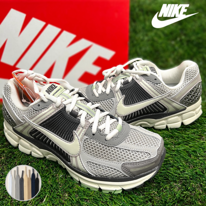 나이키 줌보메로5 코블스톤 앤 플랫 퓨터 (정품 200%) 나이키 남여공용 런닝화 (러너원 운동화끈 증정)