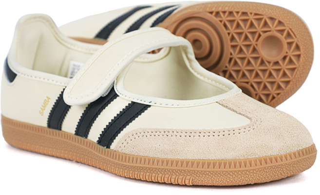 아디다스 W SAMBA JANE 여성용 벨크로 타입 캐주얼 슬립온