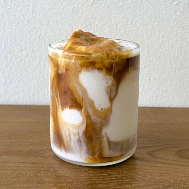 BLANC 일자 내열유리 컵 이중 바닥 와이드 홈카페 감성 클린 유리 잔 400ml, 6개, 투명