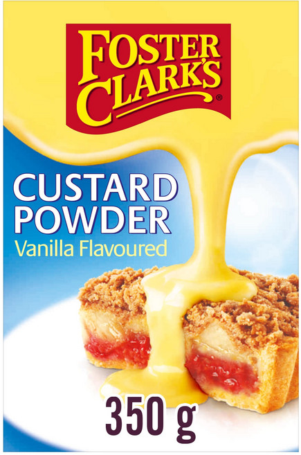 포스터 클락스 오리지널 커스터드 파우더 - 바닐라 향 350 그램 Foster Clarks Original Custard Powder - Vanilla Flavour 350g., 1개, 350g