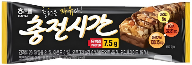 충전시간 4p, 40g, 20개
