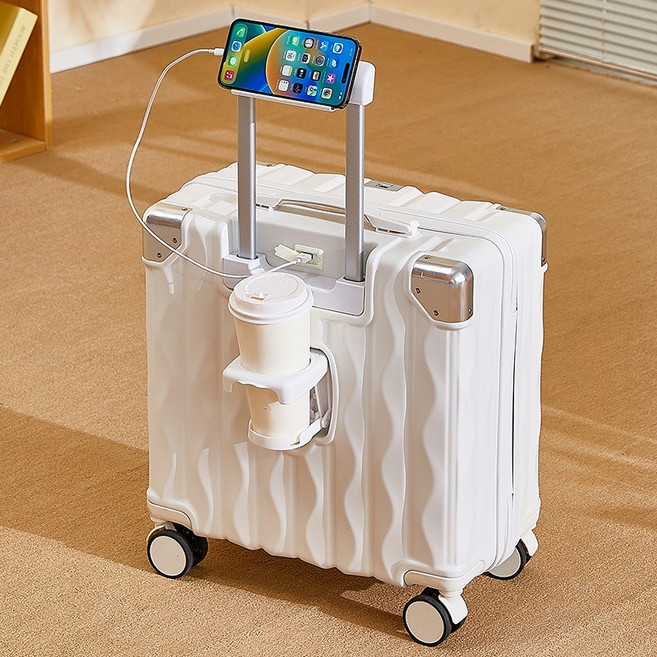 샤이닝포인츠 18인치 탑승 가능 소형 오색찬란한 기내용 미니 캐리어