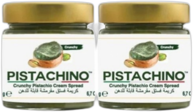 피스타치노 크런치 스프레드 피스타치오 크림, 2개, 190g