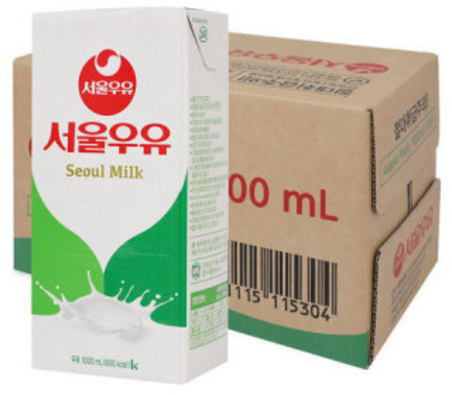 멸균우유 1000ml x 10입 (1박스), 1개, 30ml