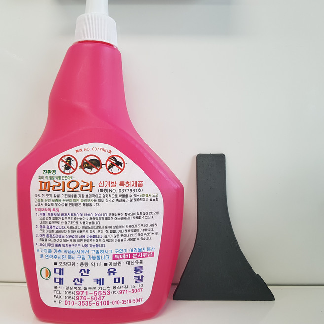 강력끈끈이액 파리오라1L (말벌 파리 불쾌해충 끈끈이액), 1개, 1L