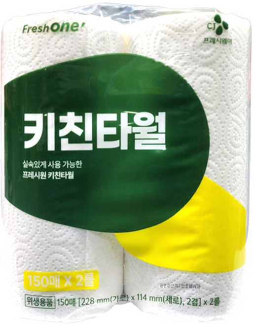 (무)프레시원 키친타올(150매x2롤, 150