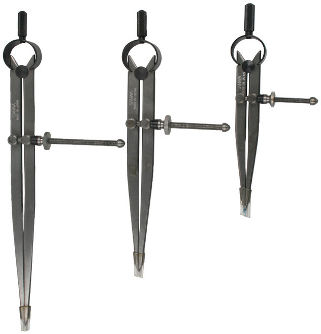 [SANWA] 산와 디바이더(콤파스 100 150 200 250 300 옵션선택), 1개