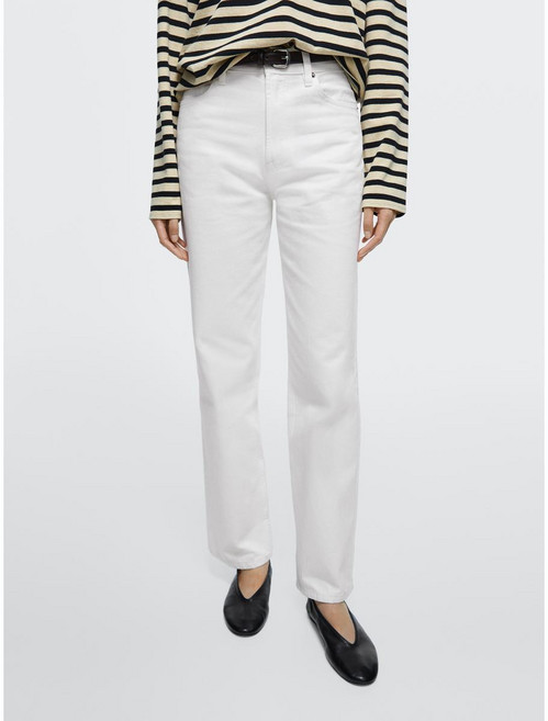 마시모두띠 스트레이트핏 하이웨이스트 데님 팬츠 05039938251 2894129