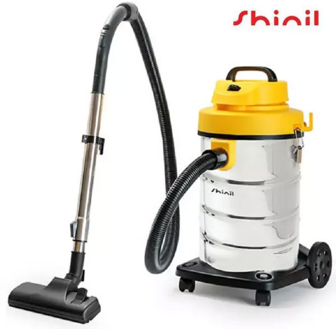 신일 대형 공업용 업소용 청소기 건식 습식 카페트 사무실 대용량 25L, 실버, 신일 건습식 청소기(SVC-HSS1400)