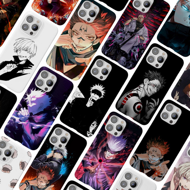 주술회전 하드 케이스 갤럭시 X커버5 춘식이폰 잼꾸러기폰 키즈폰 SM-G525N