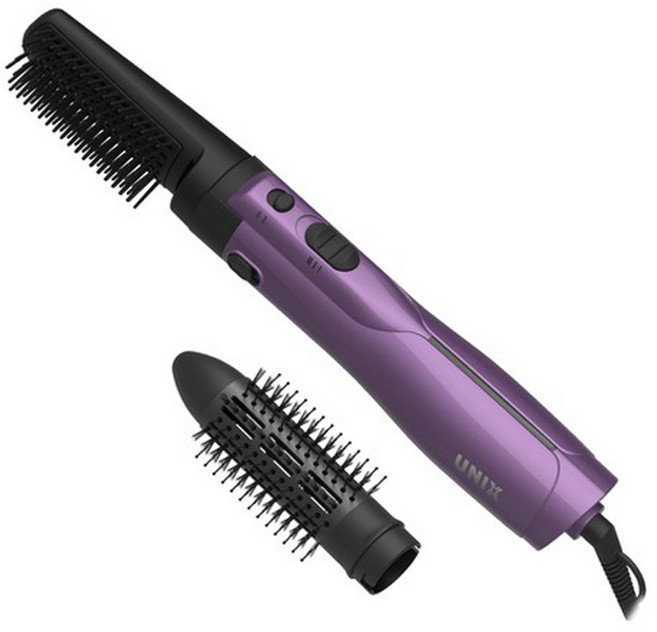 유닉스 에어브러쉬 2 in 1 이지 스타일링 1000W, UN-A1954, 혼합색상