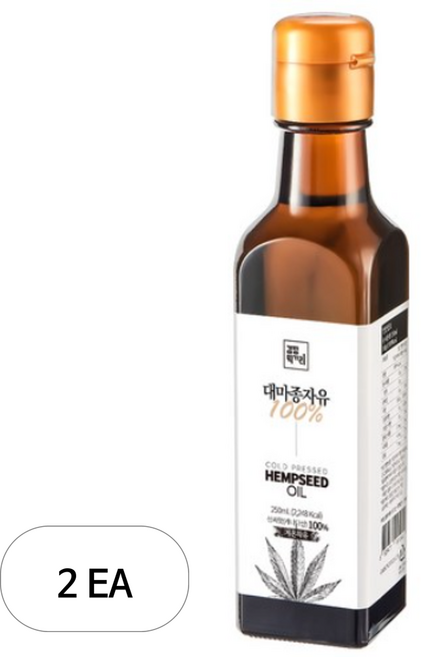 감성먹거리 대마종자유, 250ml, 2개