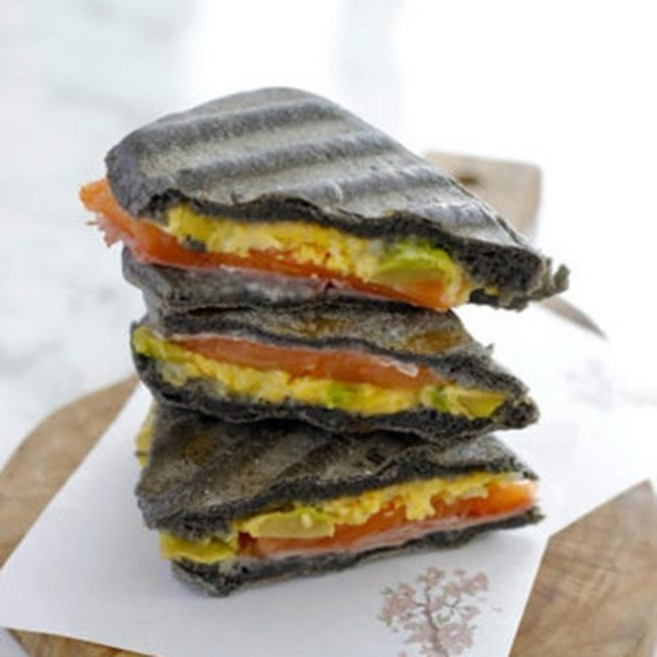 구스 F&B 먹물 치아바타, 5개, 80g