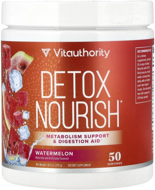 몸관리하세요 겨울입니다 Vitauthority 디톡스 너리시 수박 310g(10.9oz) 특별관리진행, Vitauthority디톡스너리시수박310g109oz, 310g, 1 - 쿠팡