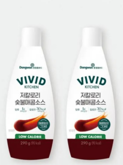 비비드키친 저칼로리 숯불매콤소스