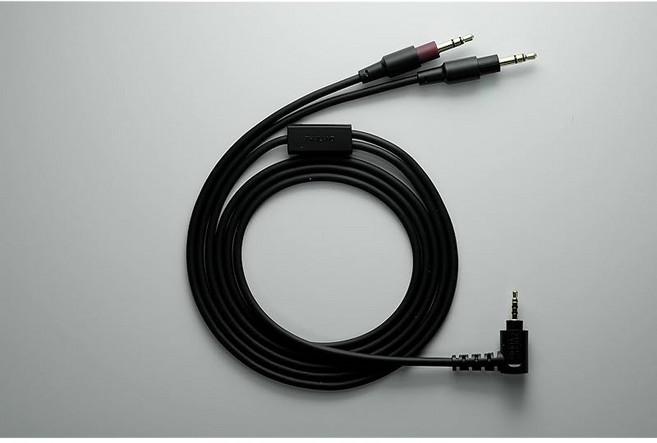 TAGO STUDIO 타고스튜디오 T3-01 T3-03 겸용 2.5mm 4극 밸런스 헤드폰 케이블 1.2M 블랙, 검정색