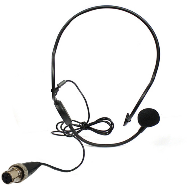 미프로 미니 XLR4핀 무선헤드마이크 호완용, VT-902 미프로 미니 4핀 무선헤드마이크