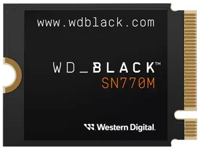 Western Digital 威騰 Black SN770M SSD, WDS100T3X0G, 1TB