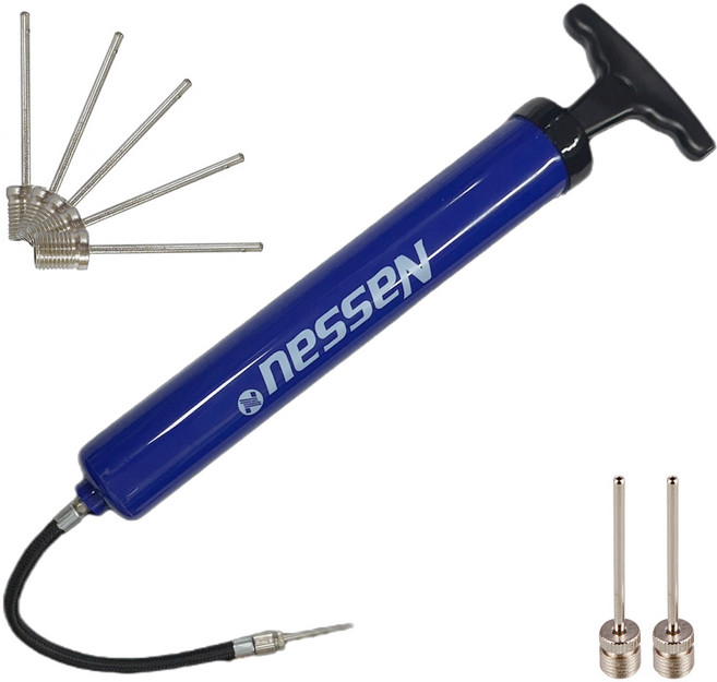 낫소 볼펌프 공기주입 에어펌프 대용량, 에어펌프B 투센바늘5P