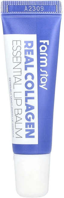 Farmstay 리얼 콜라겐 에센셜 립밤 10g(0.35oz), 1개 - 쿠팡