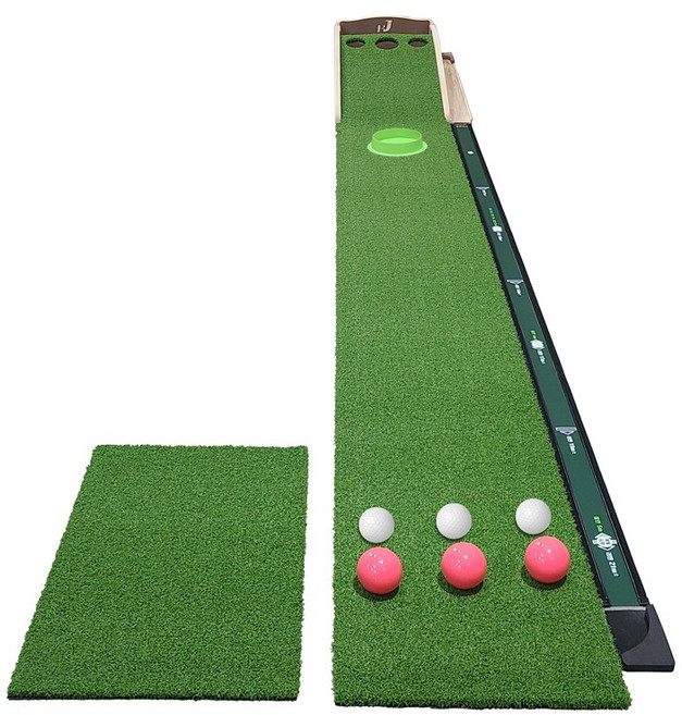 파크골프 겸용 퍼팅연습기 GX16 잔디 퍼터 매트, 1개