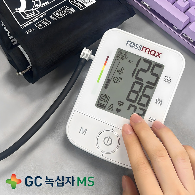 녹십자 디지털 X3 자동전자혈압계, X3 혈압계 + 혈압계 전용 아답터, 1개