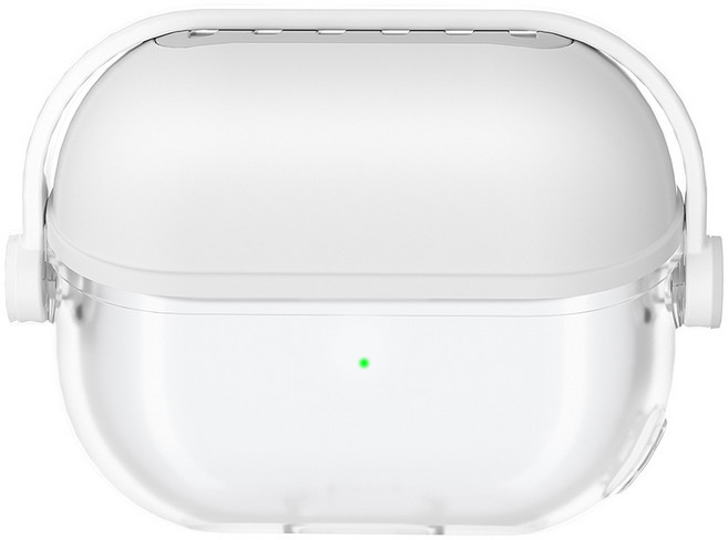 AYOUOK 적용 갤럭시 버즈3 갤럭시버즈3프로 케이스멀티 거치대 이어폰 케이스 HJBUDS3SK, 화이트, 1개, Buds3/Buds3 Pro