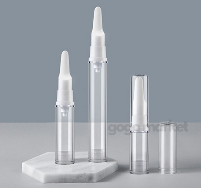 진공공병 진공크림용기 화장품용기공병 휴대용진공화장품공병, 5ml, 1개, one