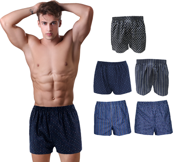 인따르시아 순면 트렁크 5P