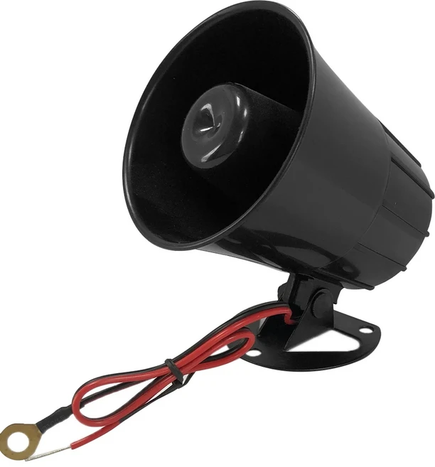 범용 야외 전기 시끄러운 알람 사이렌 경적 자동차 오토바이 트럭용 개인 자동차 액세서리 125dB 12V 24V, 02 24v, 02 24v