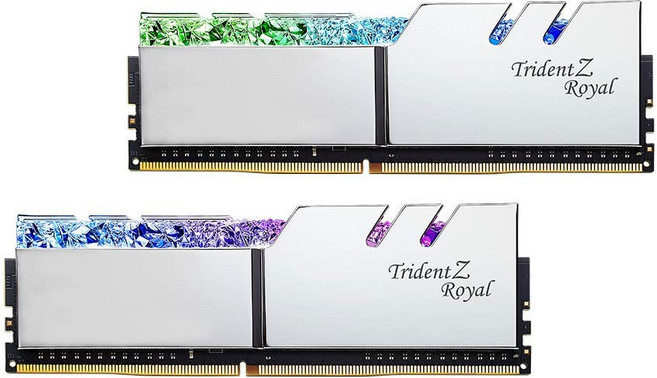 G.Skill Trident Z Royal Silver F4-3200C16D-32GTRS(DDR4-3200 16GB×2), 상세페이지 참조, 상세페이지 참조