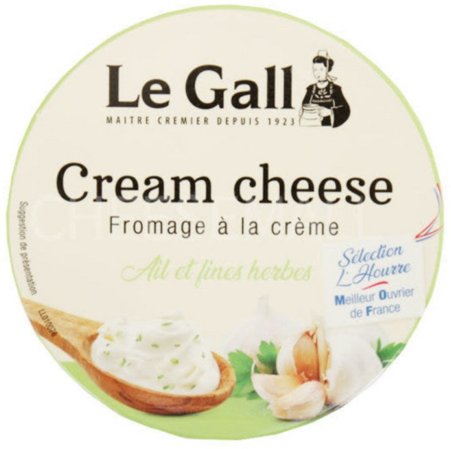 르갈 갈릭 앤 허브 크림치즈, 4개, 150g