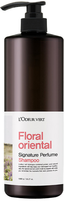 로더베르 시그니처 퍼퓸 샴푸 플로럴오리엔탈 1000ml, 1kg, 1개