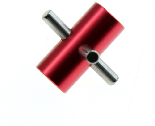 TAMIYA TT-02 TT02 1/10 RC 자동차 업그레이드 부품 액세서리 2에 대한 금속 차동 고정 샤프트, 하나, 보여진 바와 같이, 1개