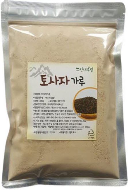 (그린내추럴) 국내산 토사자가루 300g, 1개