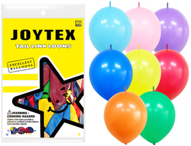 6인치 테일링크룬 스탠다드 펄 풍선 이벤트 데코, 50개, 펄 레드