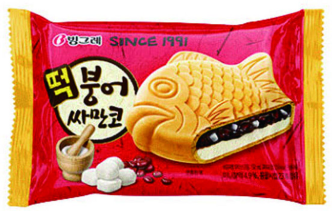빙그레 떡붕어싸만코 한박스 아이스크림, 150ml, 30개