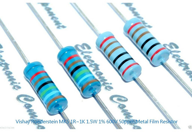 德國 ERO MK5 1R 1K 1.5W 1% 精密電阻 - 早期含鉛音質佳, 510R