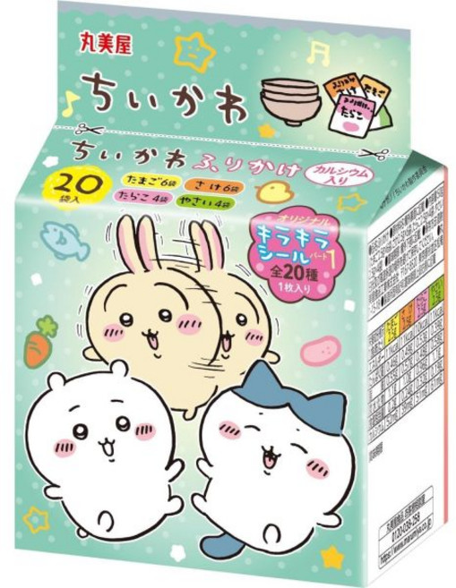 일본 마루미야 치이카와 후리카케 미니팩 20개입 502957, 1, 50g