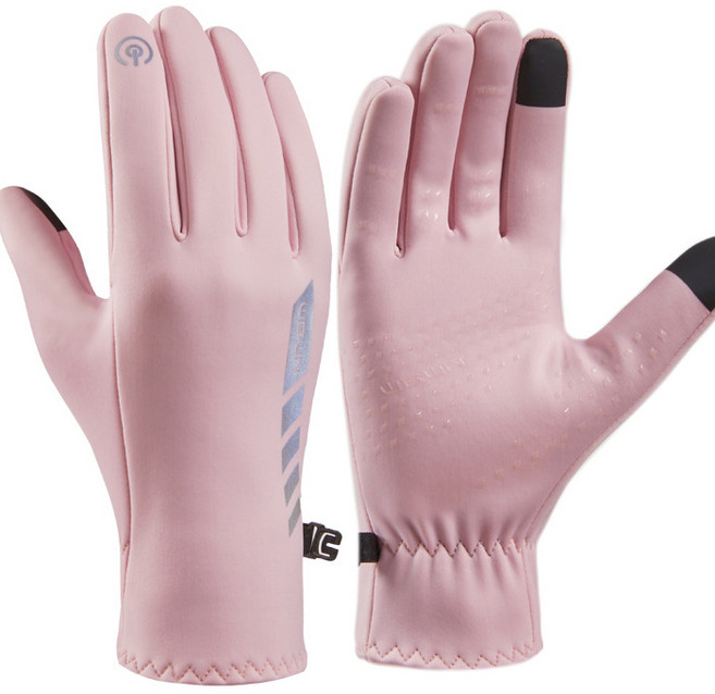 MIROSE 남여공용 논슬립 스마트폰 터치 미끄럼방지 겨울 등산 자전거 방한 장갑 기모장갑