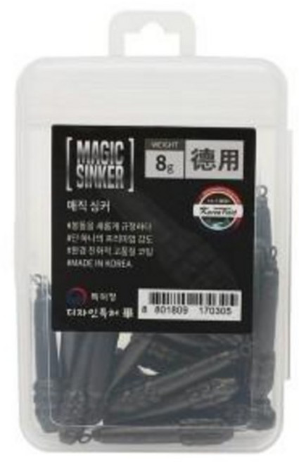 하프루어 매직싱커 덕용 도깨비방망이 루어스타일, 1개